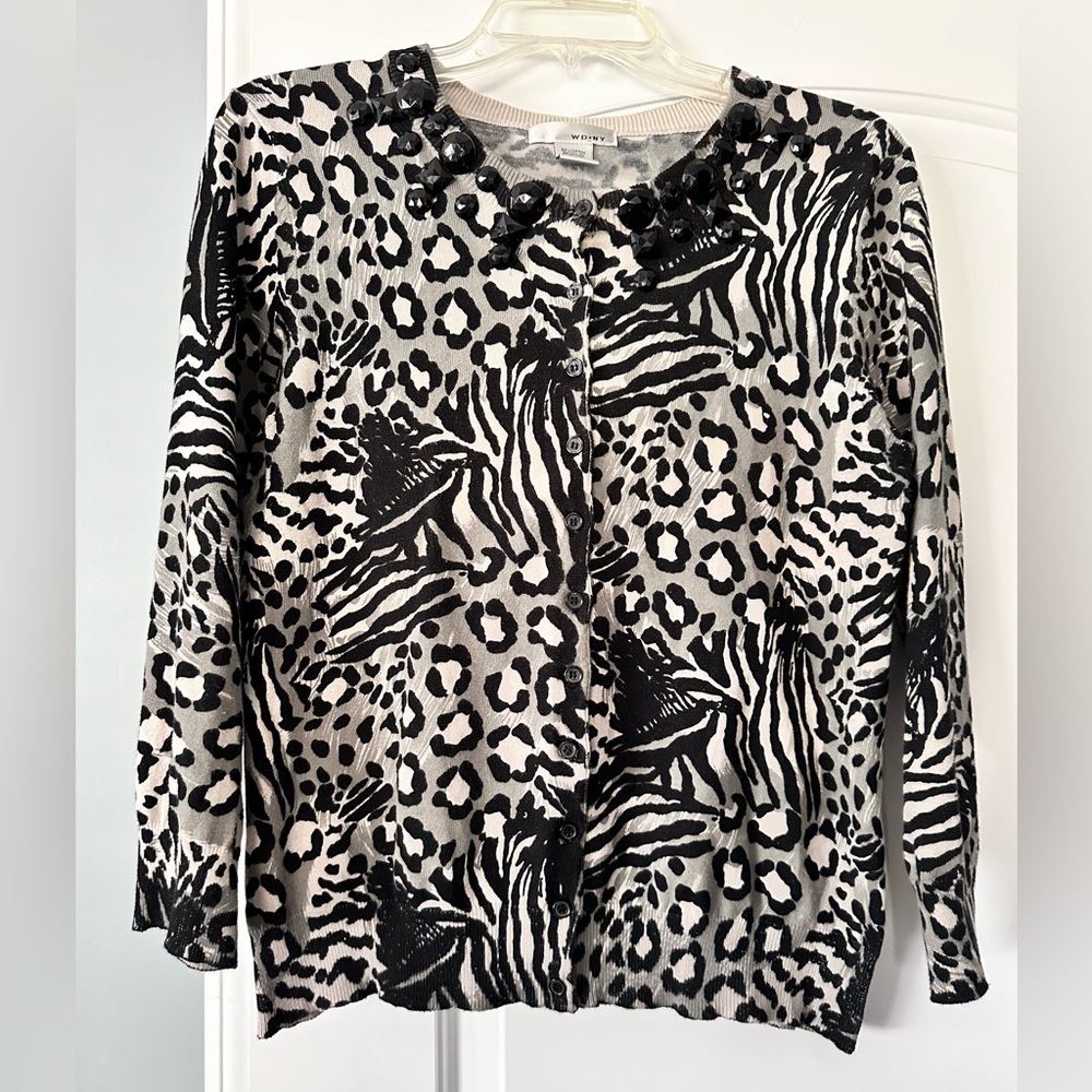 WD.NY Jewel Neck Sweater